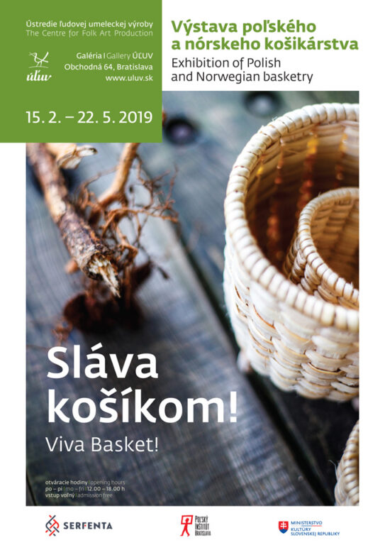 Zobraziť fotografiu Vizuál výstavy „Sláva košíkom!“