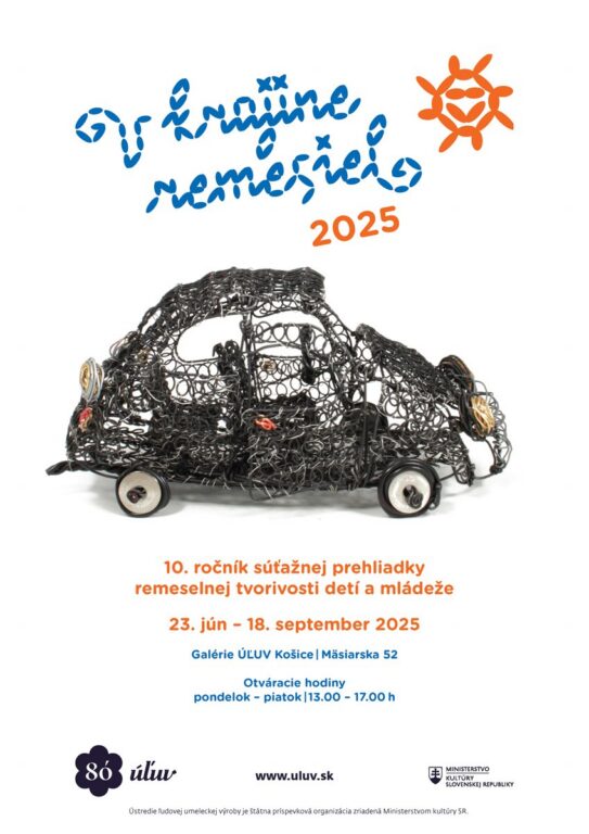 Zobraziť fotografiu Vizuál výstavy „V krajine remesiel 2025“