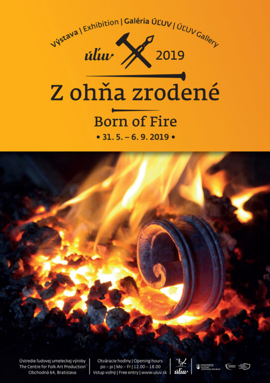 Zobraziť fotografiu Plagát výstavy „Z ohňa zrodené“