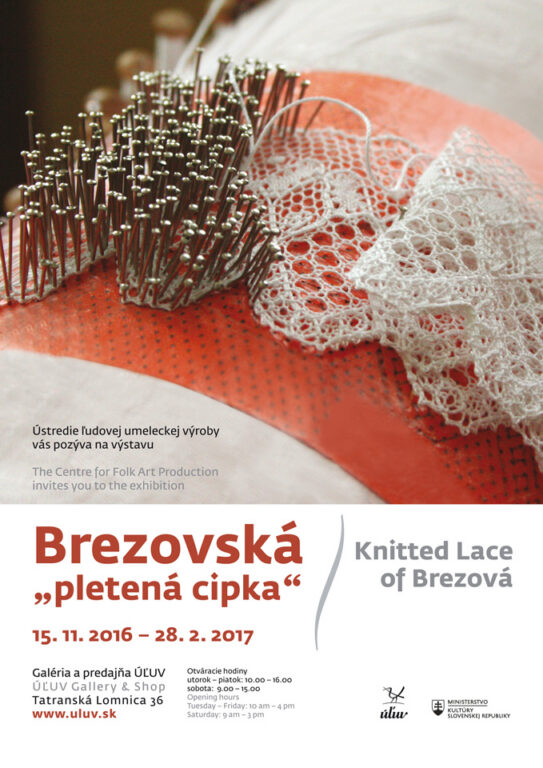 Zobraziť fotografiu Vizuál výstavy „Brezovská pletená cipka“