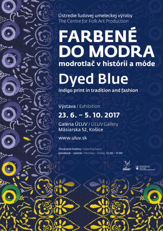 Zobraziť fotografiu Vizuál výstavy „Farbené do modra“