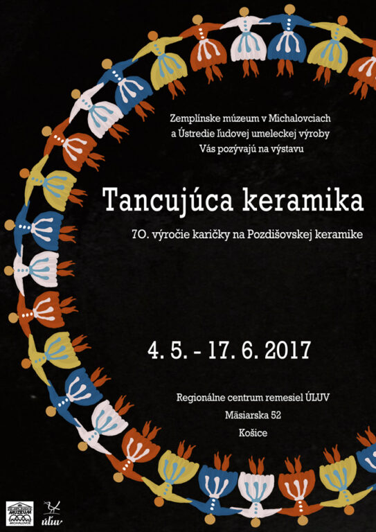 Zobraziť fotografiu Vizuál výstavy „Tancujúca keramika“