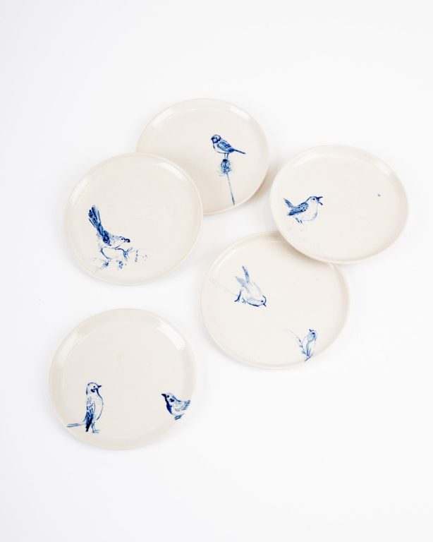 Tanierik kameninový vtáčik