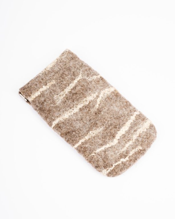 Obal na okuliare – hnedý