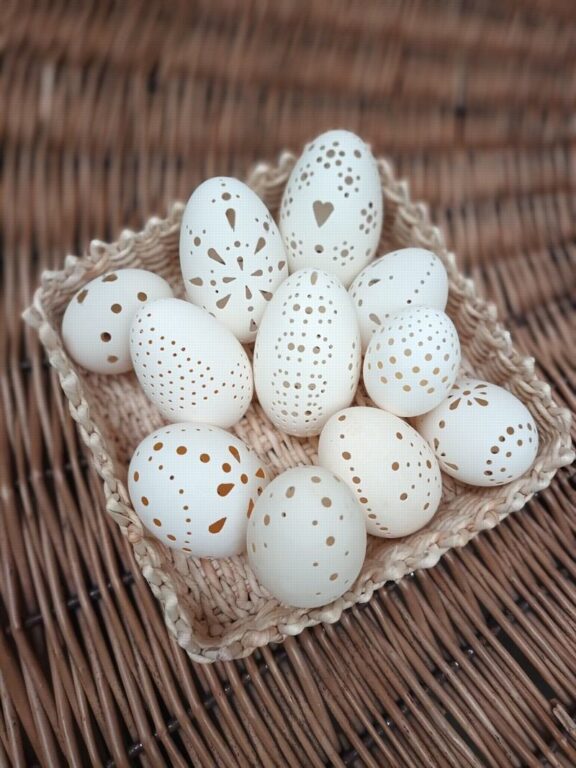 Perforované kraslice