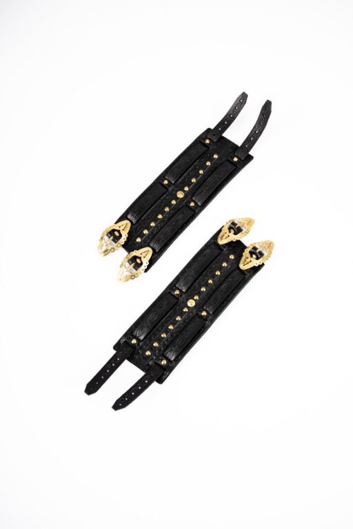 Zápästky kožené pár