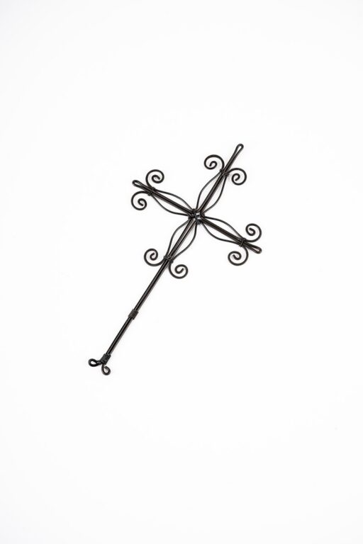 Krížik drôtený závesný