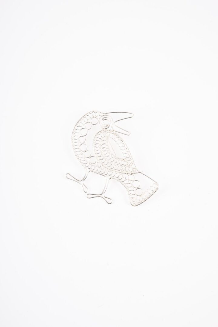 Brošňa drôtená havran I