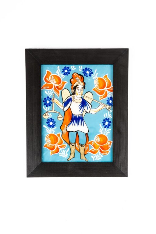 Podmaľba na sklo – sv. Michal Archanjel