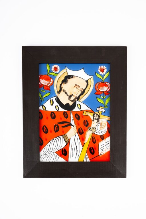 Podmaľba na sklo – „Sv. Ján Nepomucký“ XIII.