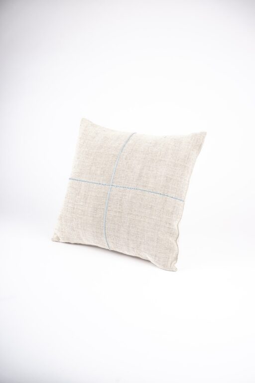 Obliečka na vankúš tkaná – mriežka