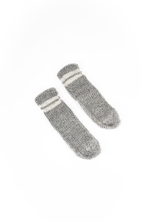 Ponožky pletené – pásiky