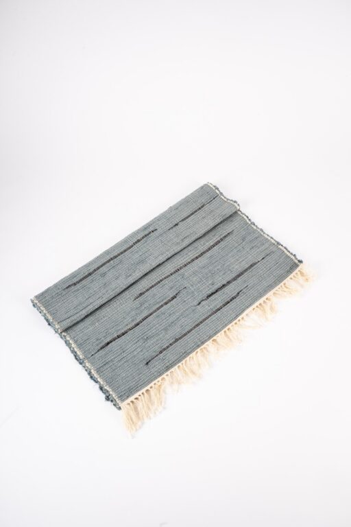 Koberec ľanový – modrý