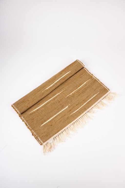 Koberec ľanový – hnedý