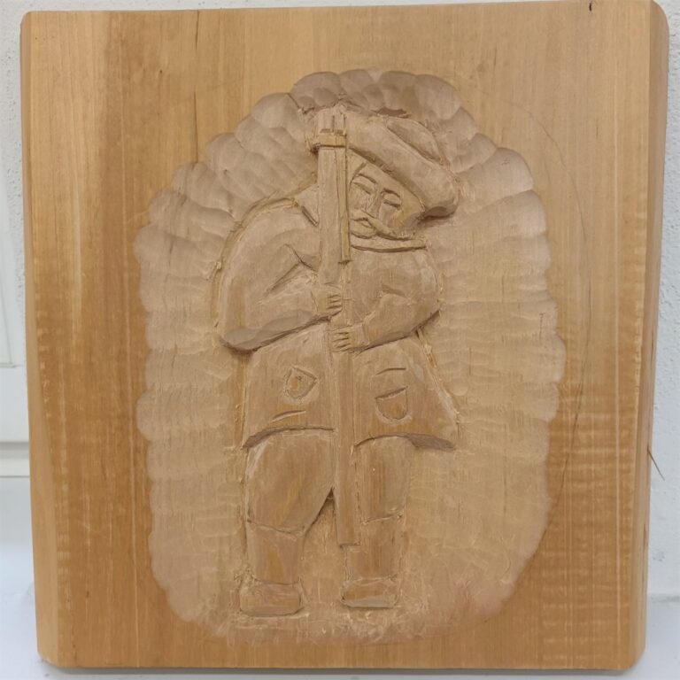 Drevorezba – reliéf