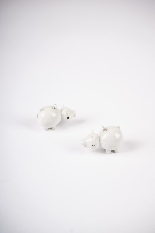 Ozdoba závesná porcelánová- prasiatko