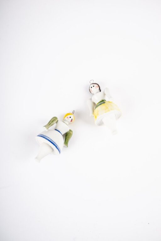 Ozdoba závesná porcelánová- postavička