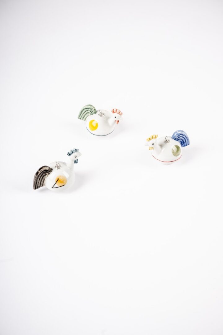 Ozdoba závesná porcelánová – kohútik