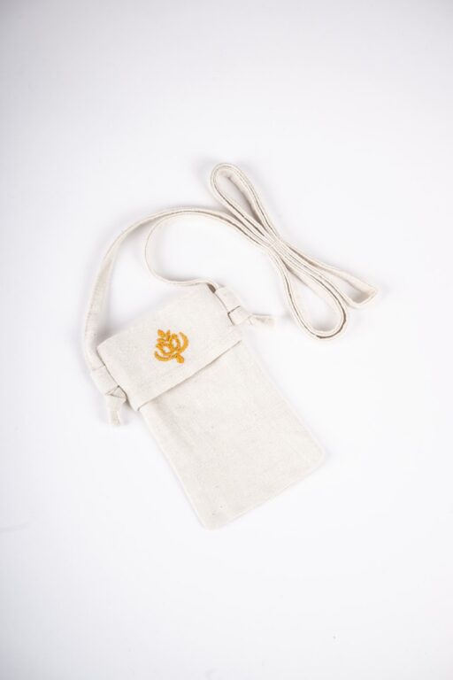 Pocket for mobile phone with embroidery III.