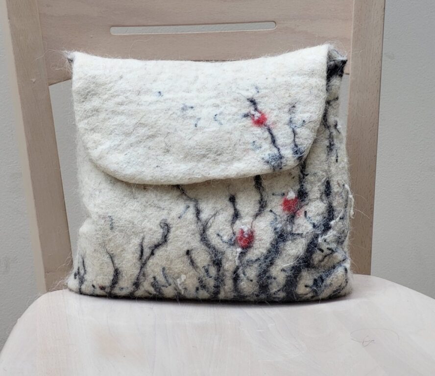 Zobraziť fotografiu Plstená kabelka