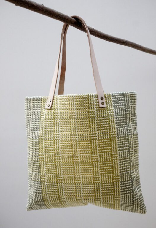 Tkanie na stolových krosnách – taška